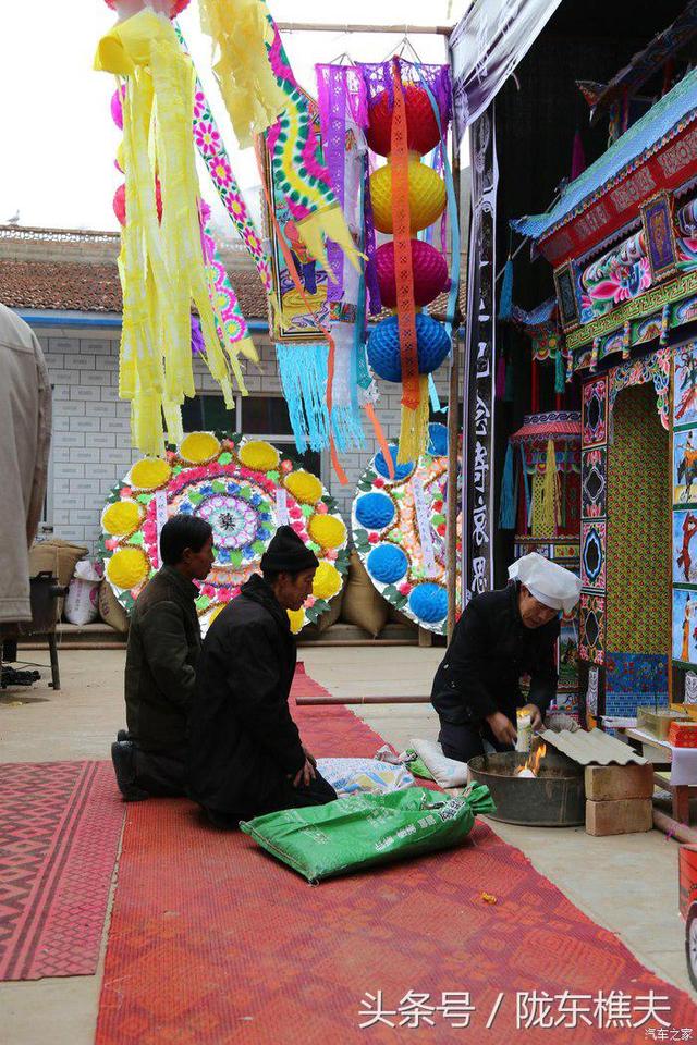 陇东高原农村祭奠详细过程