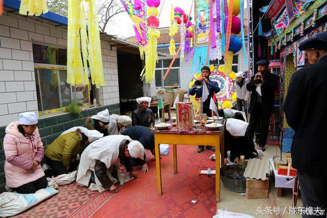 陇东高原农村祭奠详细过程