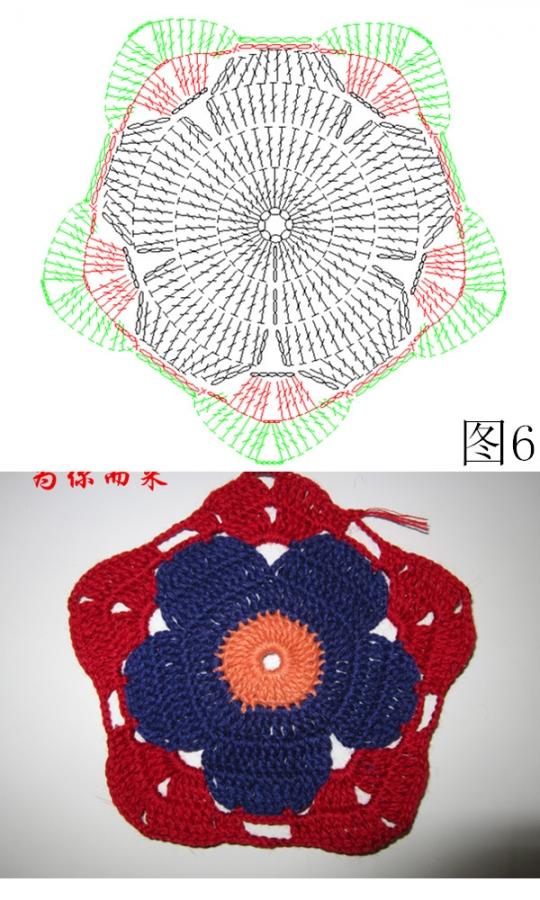 拼花衣钩法图解图片