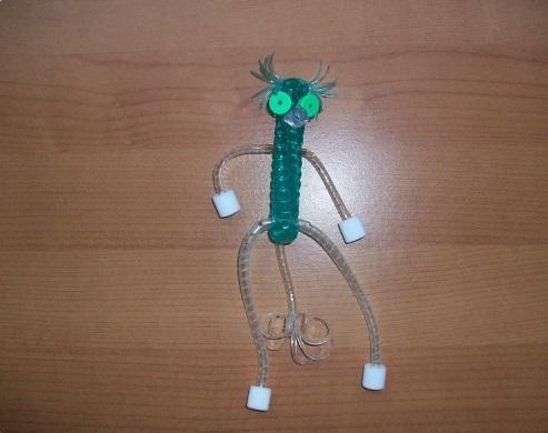 输液管编织小猫教程图片
