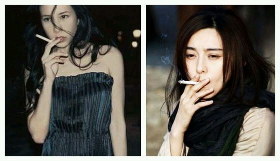 娱乐圈女明星抽烟,见怪不怪,包括赵薇,张柏芝,张曼玉,那英,蒋勤勤