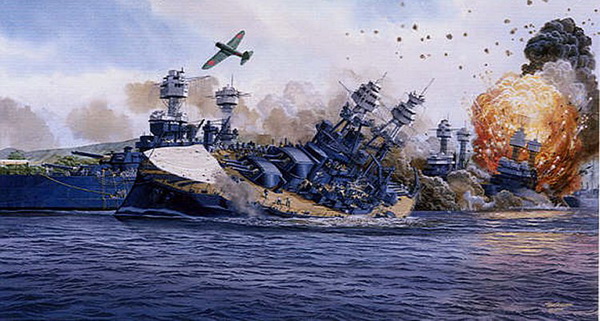 历史的今天:直击75年前日军偷袭珍珠港的震撼照片
