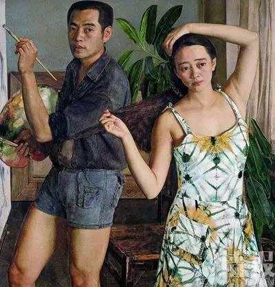 只画老婆的画家图片