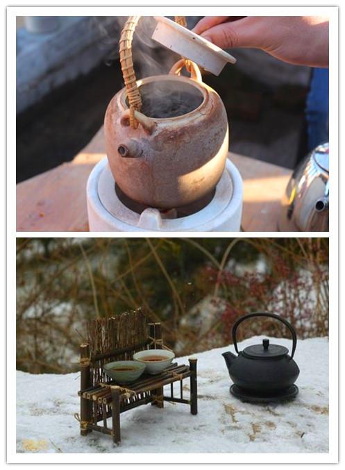 大雪——你有雪水煮茶,我有一米阳光和香茗相伴
