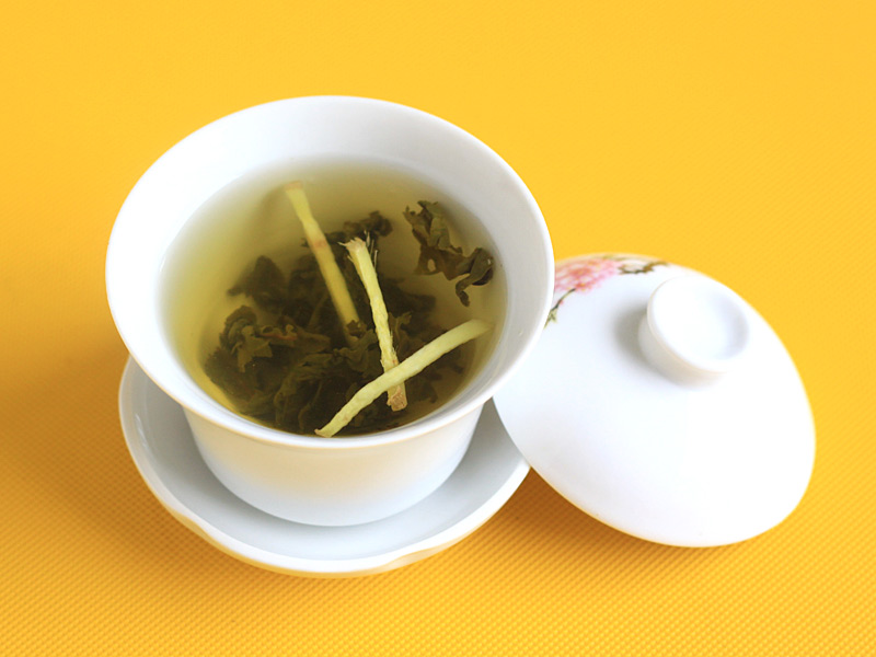 姜汁绿茶图片