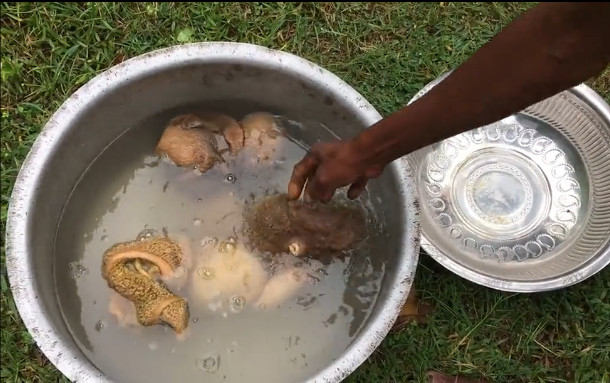 印度小吃炒屎图片