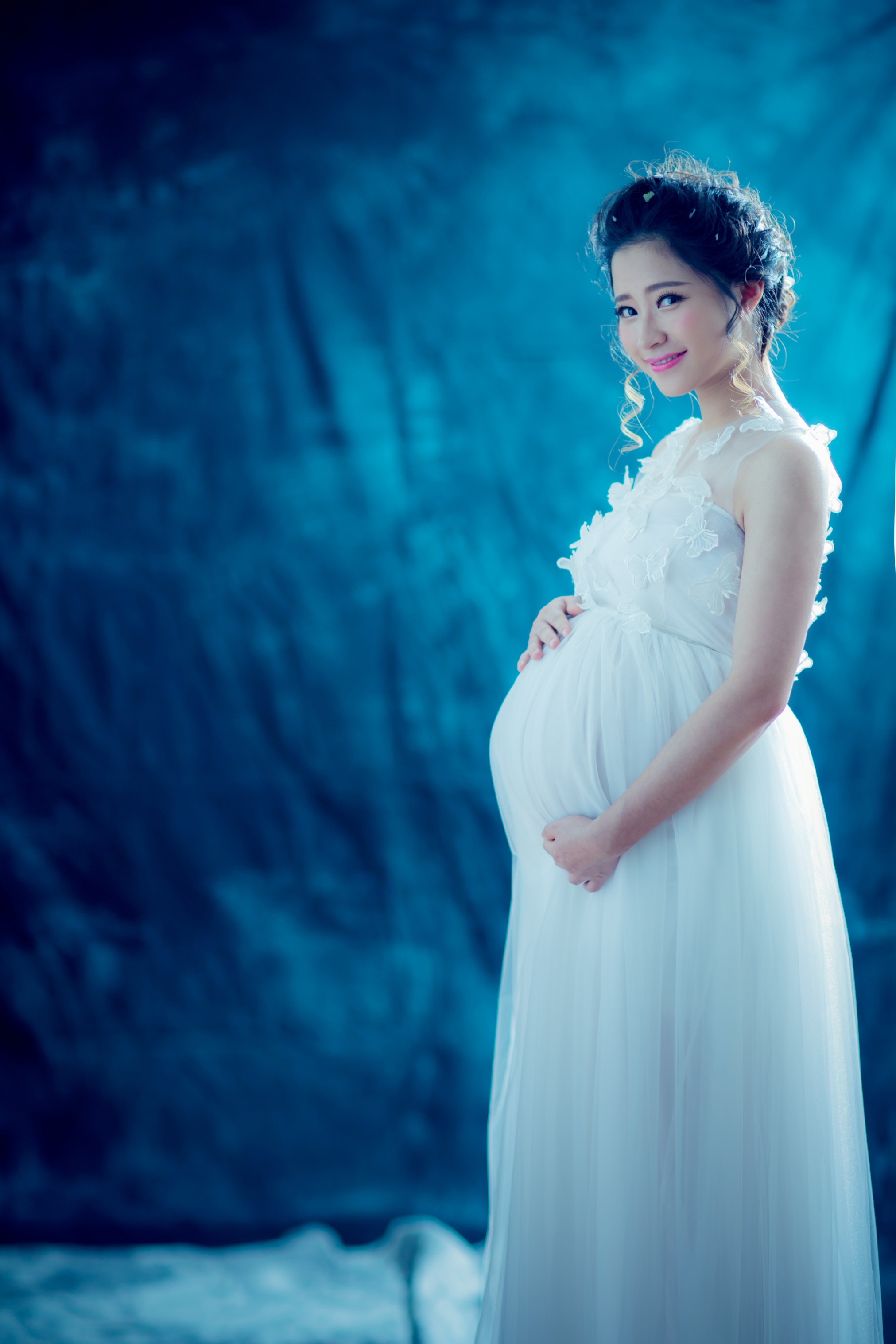 十种不同风格的孕妇照图片