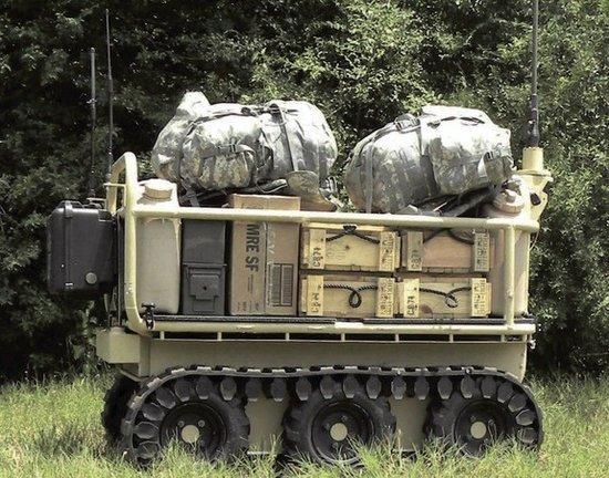 美军加强无人战地车研发,以减少士兵伤亡