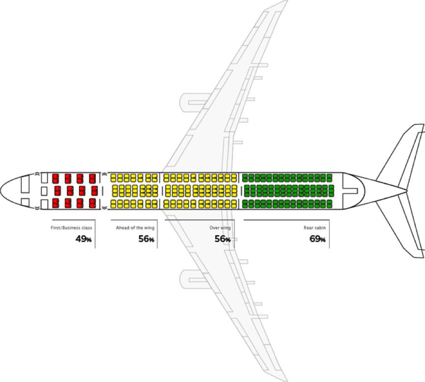 空客a310座位图图片
