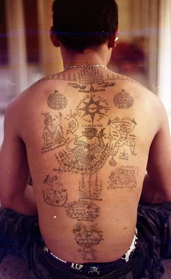 泰民纹身是什么样的图片