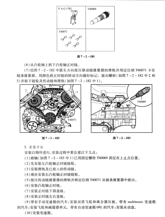 一汽奥迪a6l所有正时图20052013年