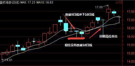 5日均線和10日均線組合使用的具體方法