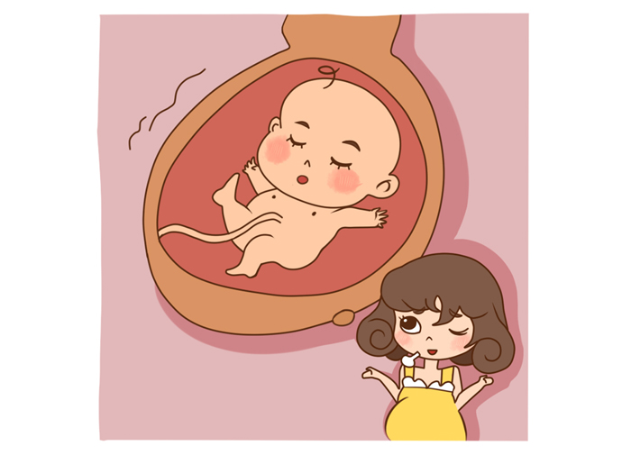 孕晚期胎动搞笑图片图片