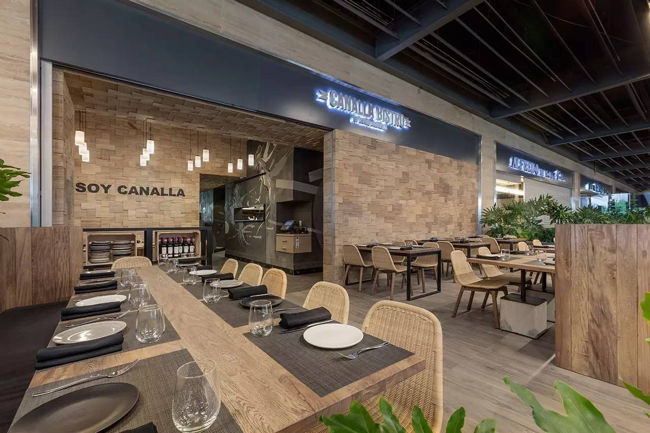 canalla bistro墨西哥现代餐馆设计