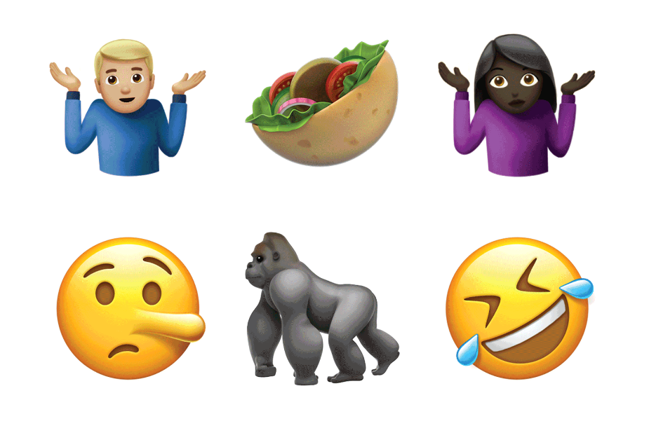 來看看ios 10.2正式版新增的100多個emoji