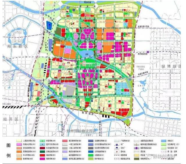 规划中的高等教育用地,已经入住了河南省委党校,河师大新联学院,郑州