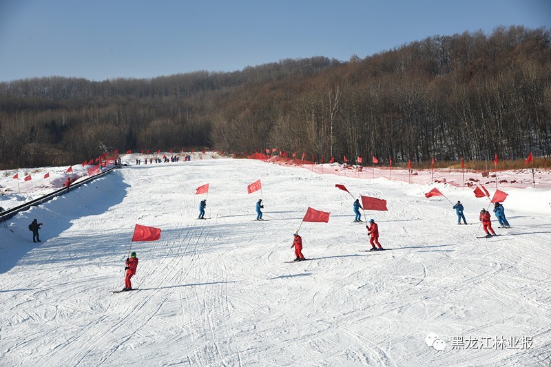 吉林青山滑雪场图片