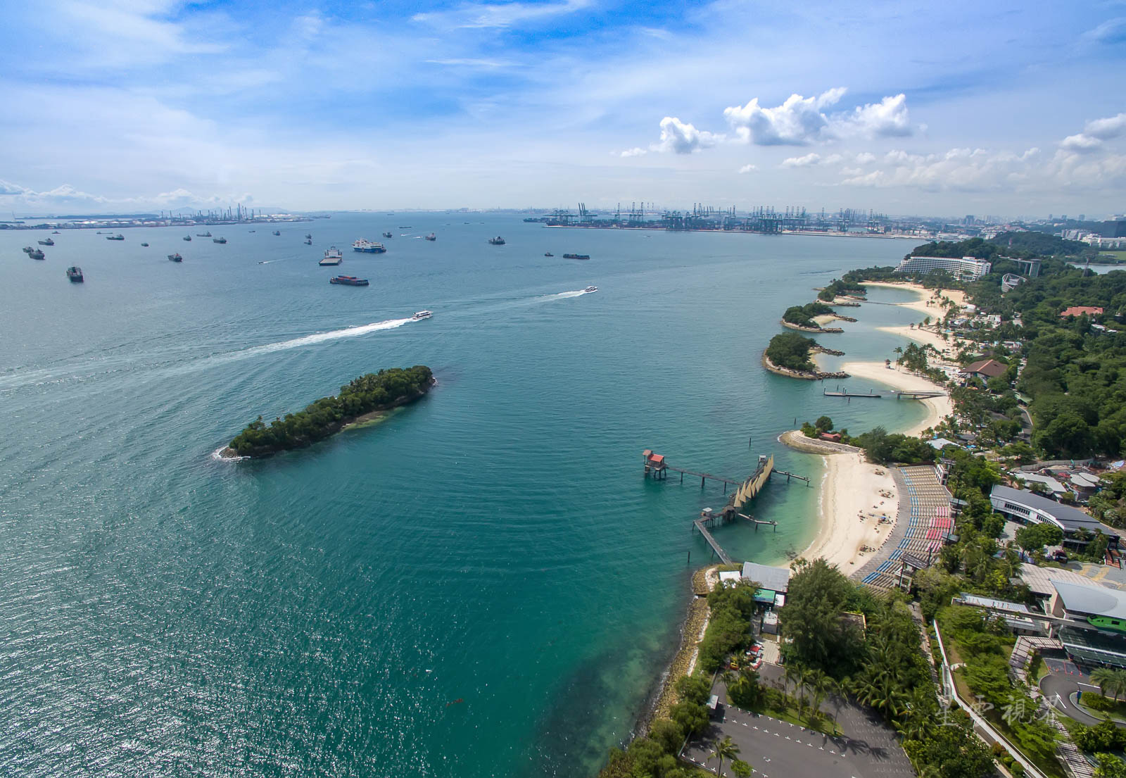 新加坡海边风景图片图片