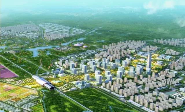 春秋古镇高铁新城景区规划总用地面积约312公顷