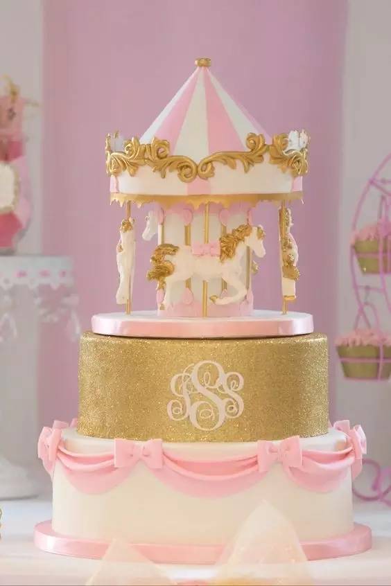 超梦幻的童话梦境丨粉色蛋糕