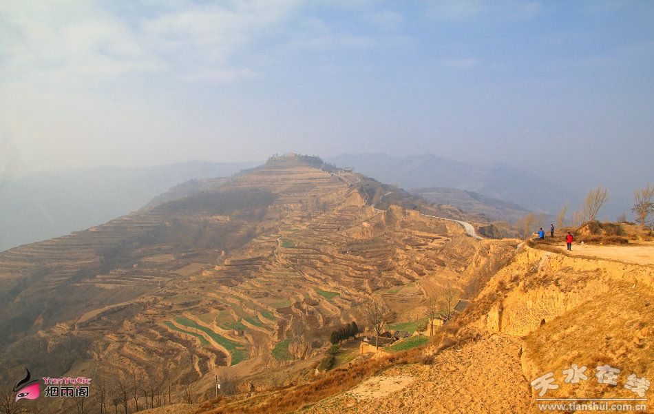 天水在线走进导流山:据传大禹在此劈山导流(组图)