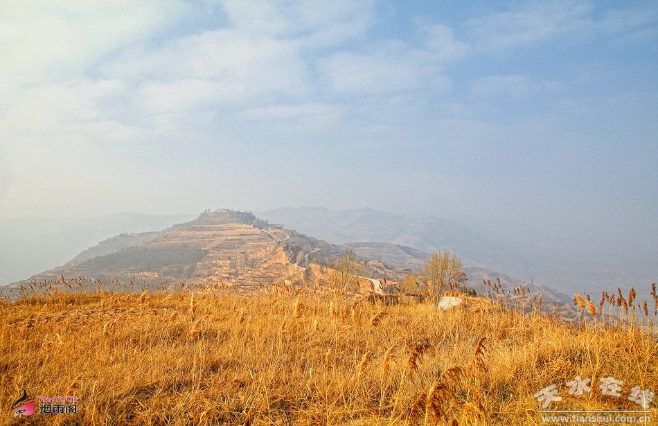 天水在线走进导流山:据传大禹在此劈山导流(组图)