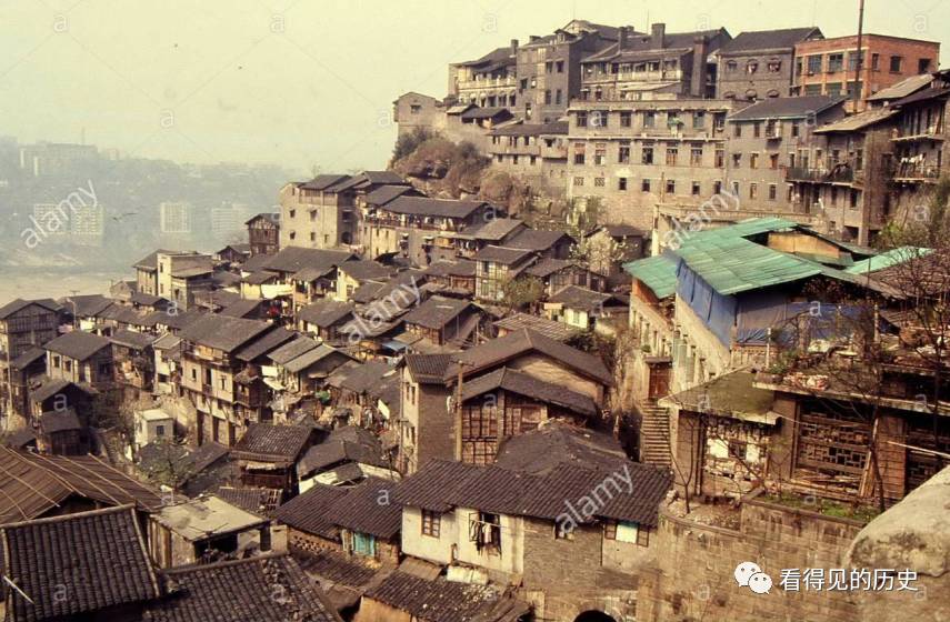 老照片1985年的那個山城重慶