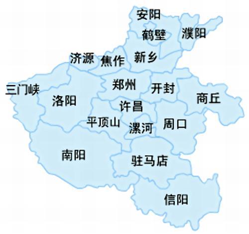 河南市区分布图图片