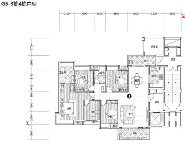 贵阳中天未来方舟大平层182—古典美式案列赏析