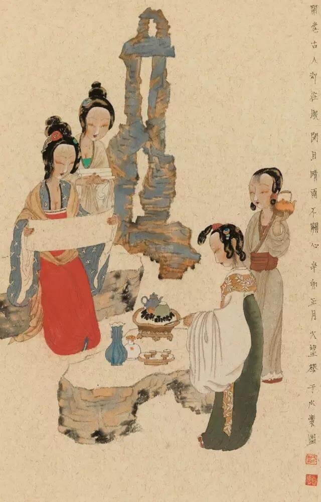 画家于水作品图片