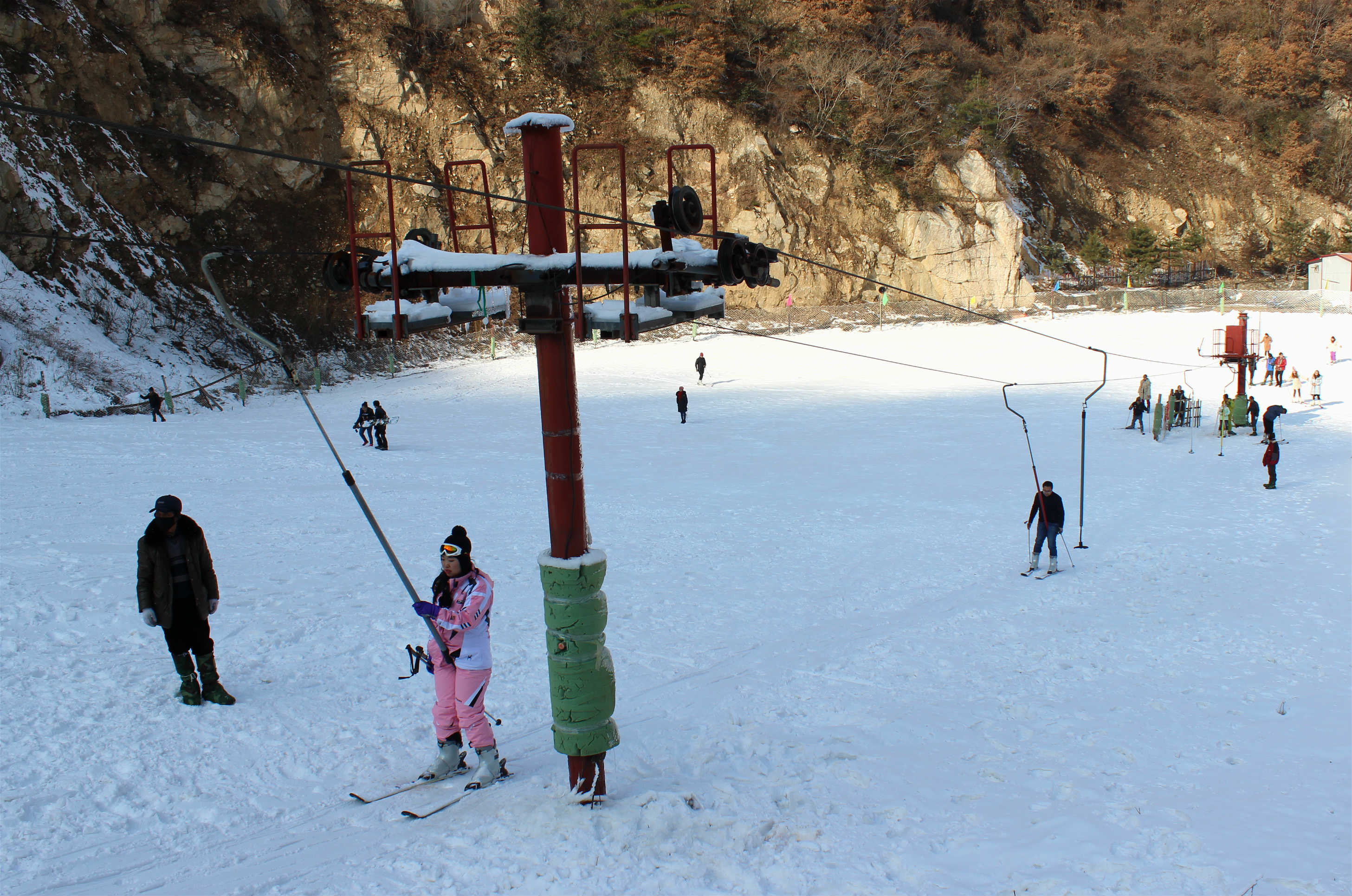 沣峪高山滑雪场图片