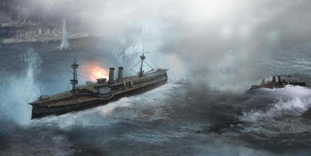 就是致远号的目标不是吉野,而是松岛号,松岛号是当时日本海军的旗舰