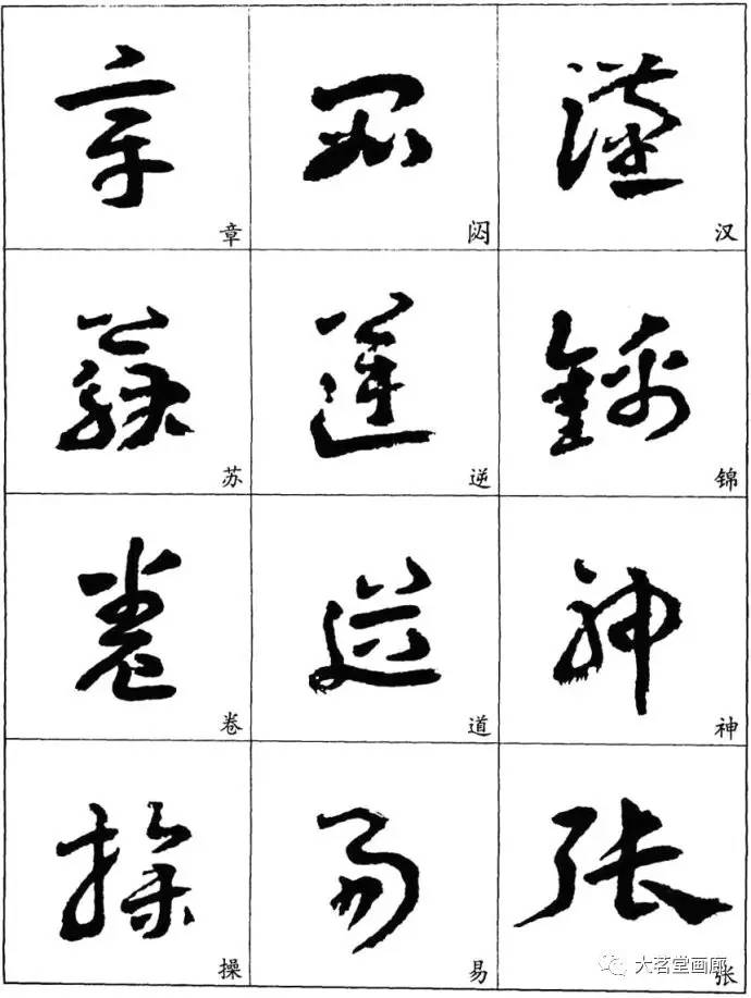 王遽常章草字帖