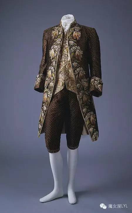 法国十八世纪精美奢华的男士朝服 18th french court suit