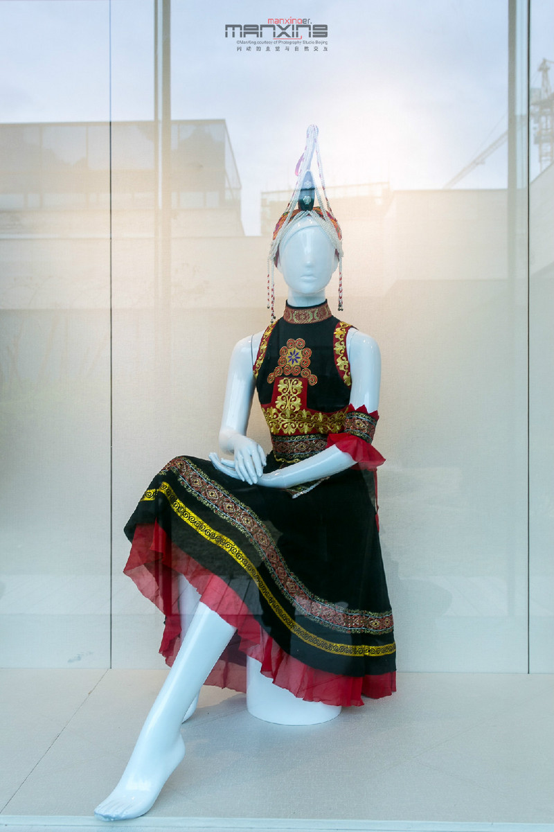 畲族围裙图片