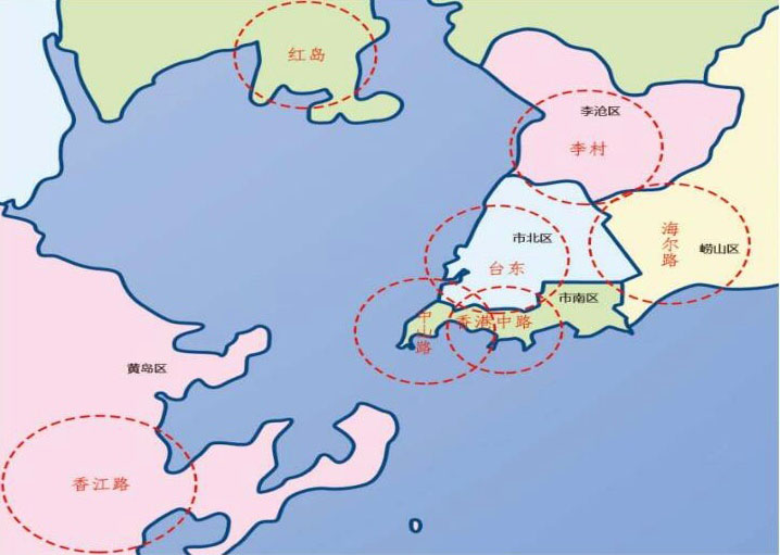 青岛五大商圈图片