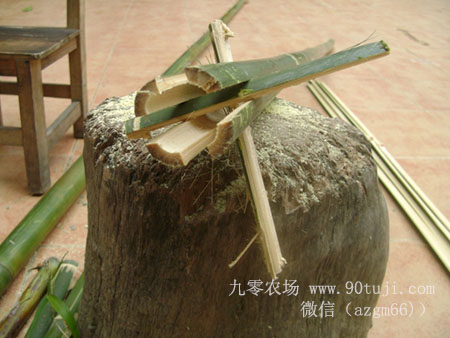 竹鸡笼制作教程图片