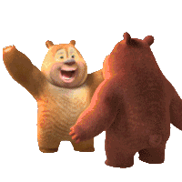 震惊!光头强,熊大熊二集体亮相熙悦汇,引爆众熊粉扑倒,熊抱!