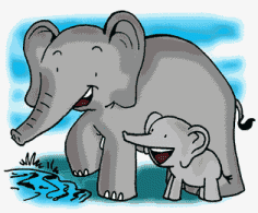 大象喝水是用鼻子把水送进嘴里的,它也用鼻子吸水然后喷到自己的身上