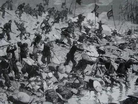 法萨卢斯战役图片