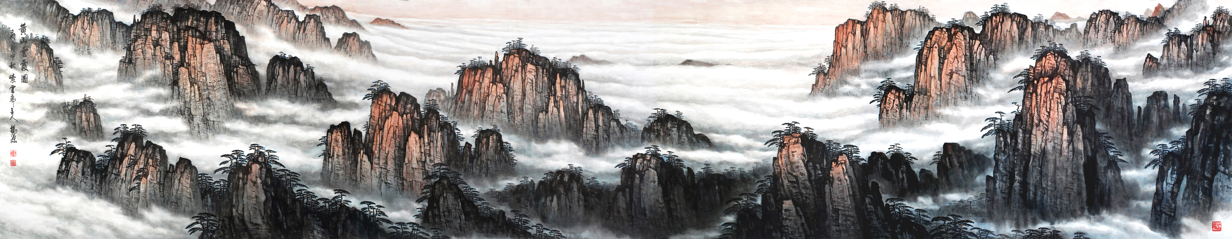 北京著名山水画家名单图片
