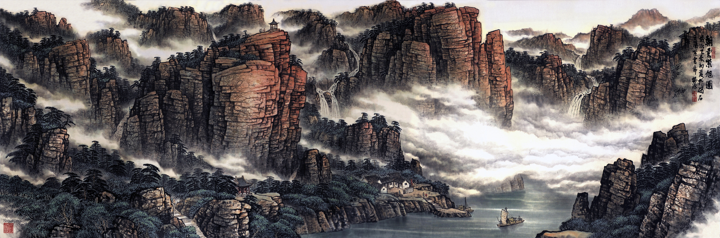 刘振源:著名山水画家,连环画画家