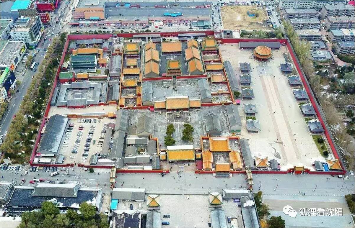 沈阳故宫始建于1625年,按照建筑布局和建造先后,可以分为3个部分:东路