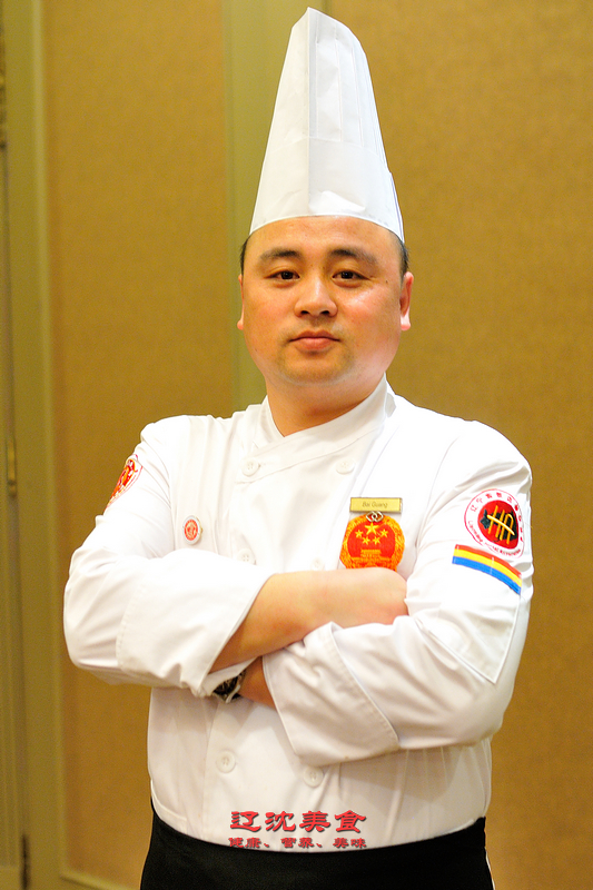 酒店中餐厨师长白光先生,辽宁省饭店餐饮协会名厨委员会的大师级主厨