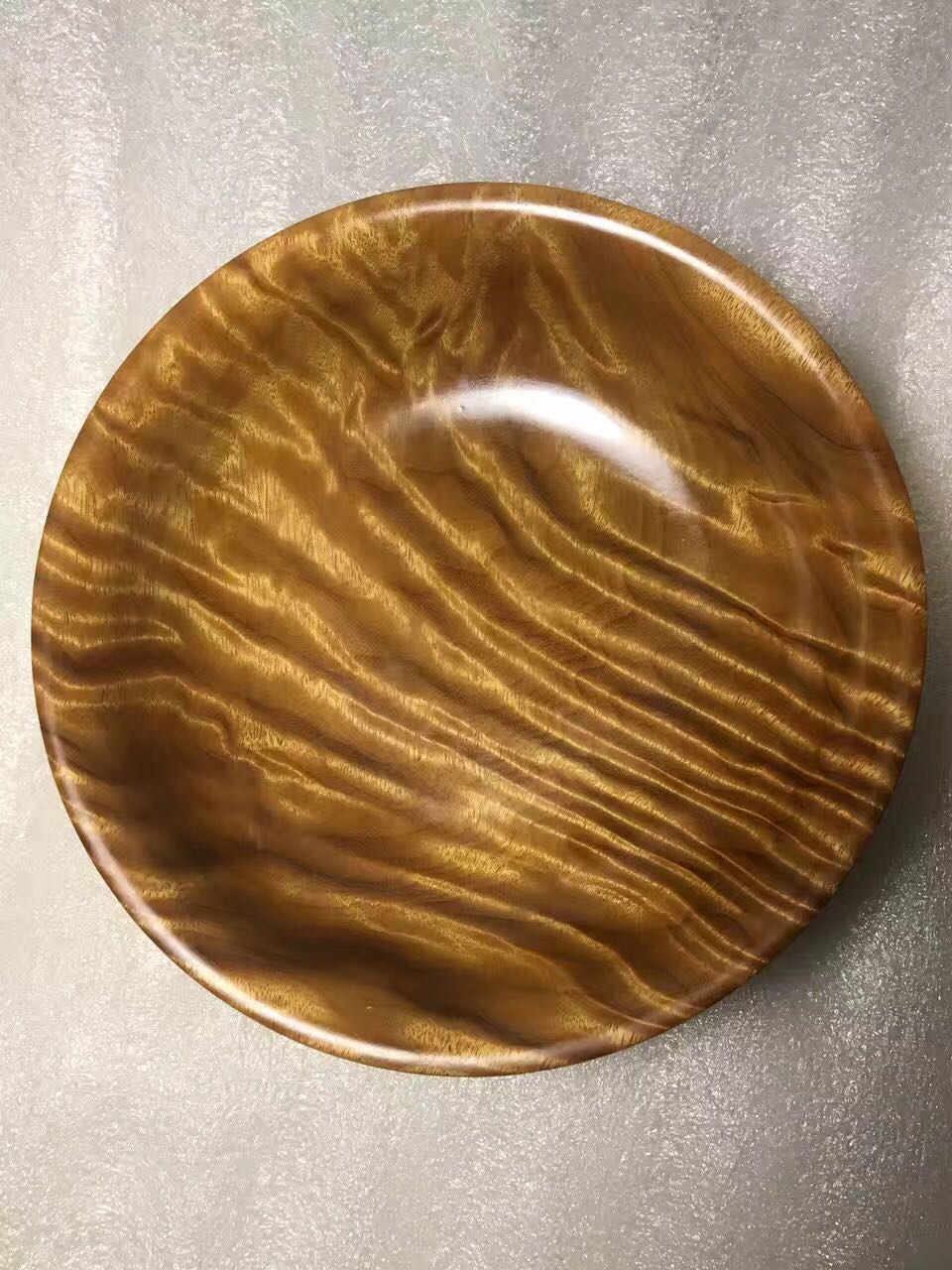 金丝楠木碗纹理独特绝佳的收藏品