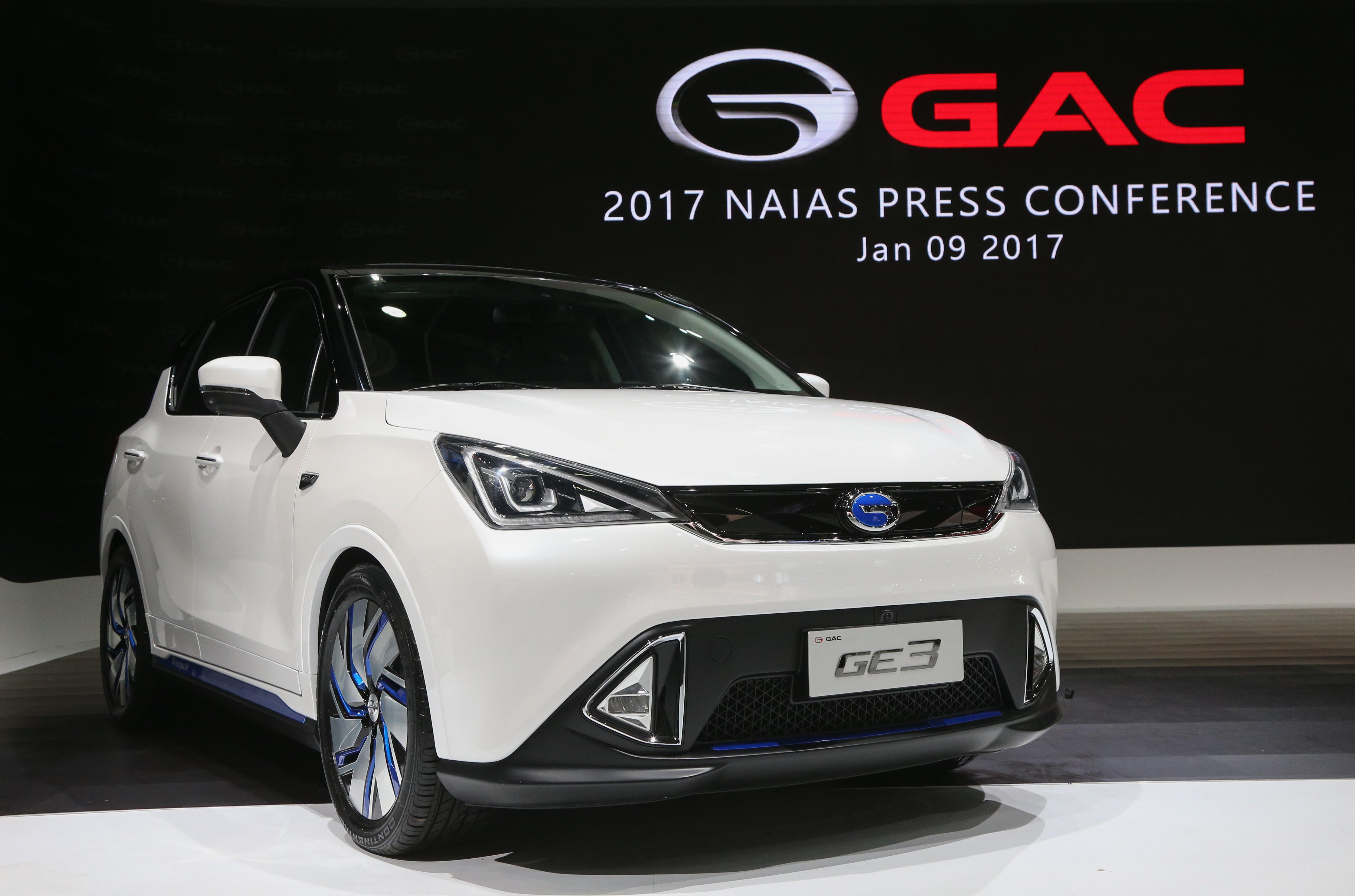 广汽传祺带来了旗下全新纯电动新能源suv车型ge3,与全球汽车消费者