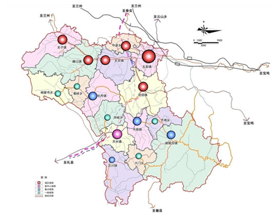 秦州新城规划总平面图图片