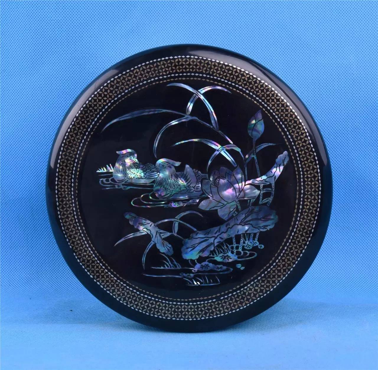 唐代螺钿漆器图片