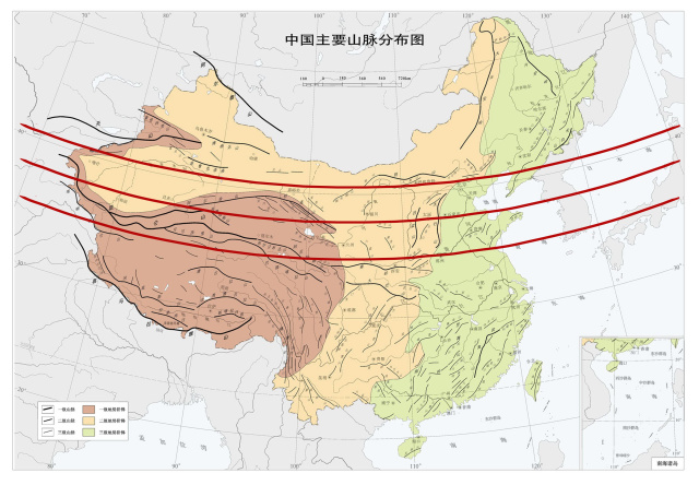 中国北纬36度图片