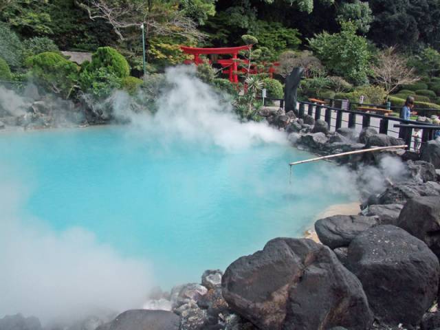 别府温泉,明矾温泉,柴石温泉,铁轮温泉,观海寺温泉,堀田温泉,龟川温泉